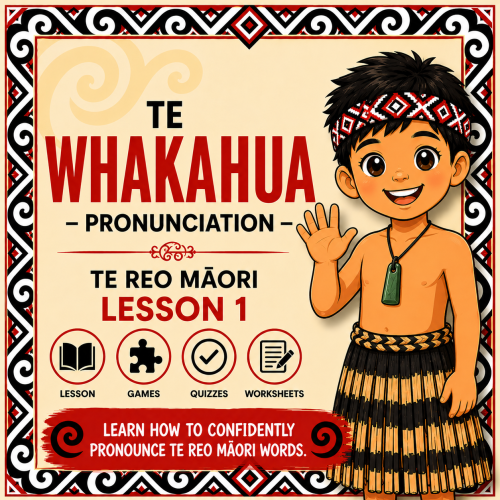 Te Tīmatanga Lesson 1 - Te Whakahua - Pronunciation
