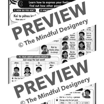 Ngā Kare Ā-Roto Emotions and Feelings in Te Reo Māori BW Lesson Sheet Preview Ngā Kare Ā-Roto Emotions and Feelings in Te Reo Māori Lesson Sheet