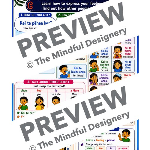 Ngā Kare Ā-Roto Emotions and Feelings in Te Reo Māori Lesson Sheet