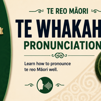 TT L1 Product Image Te Tīmatanga Mini Course Lesson 1 - Te Whakahua - Pronunciation